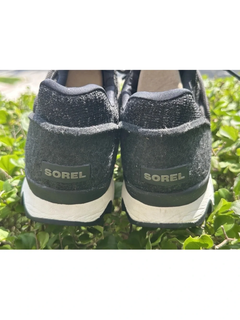 Sorel Kinetic Knit Women's Sneakers Shoe Black Comfort Hiking Trail 10.5